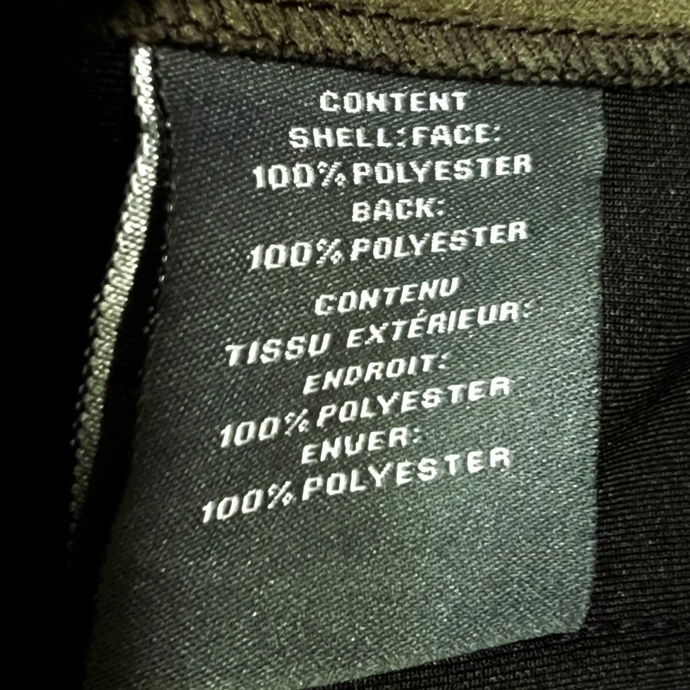 NWT Vince Camuto Woman's Olive Vegan Suede Moto Jacket - Picture 8 of 12